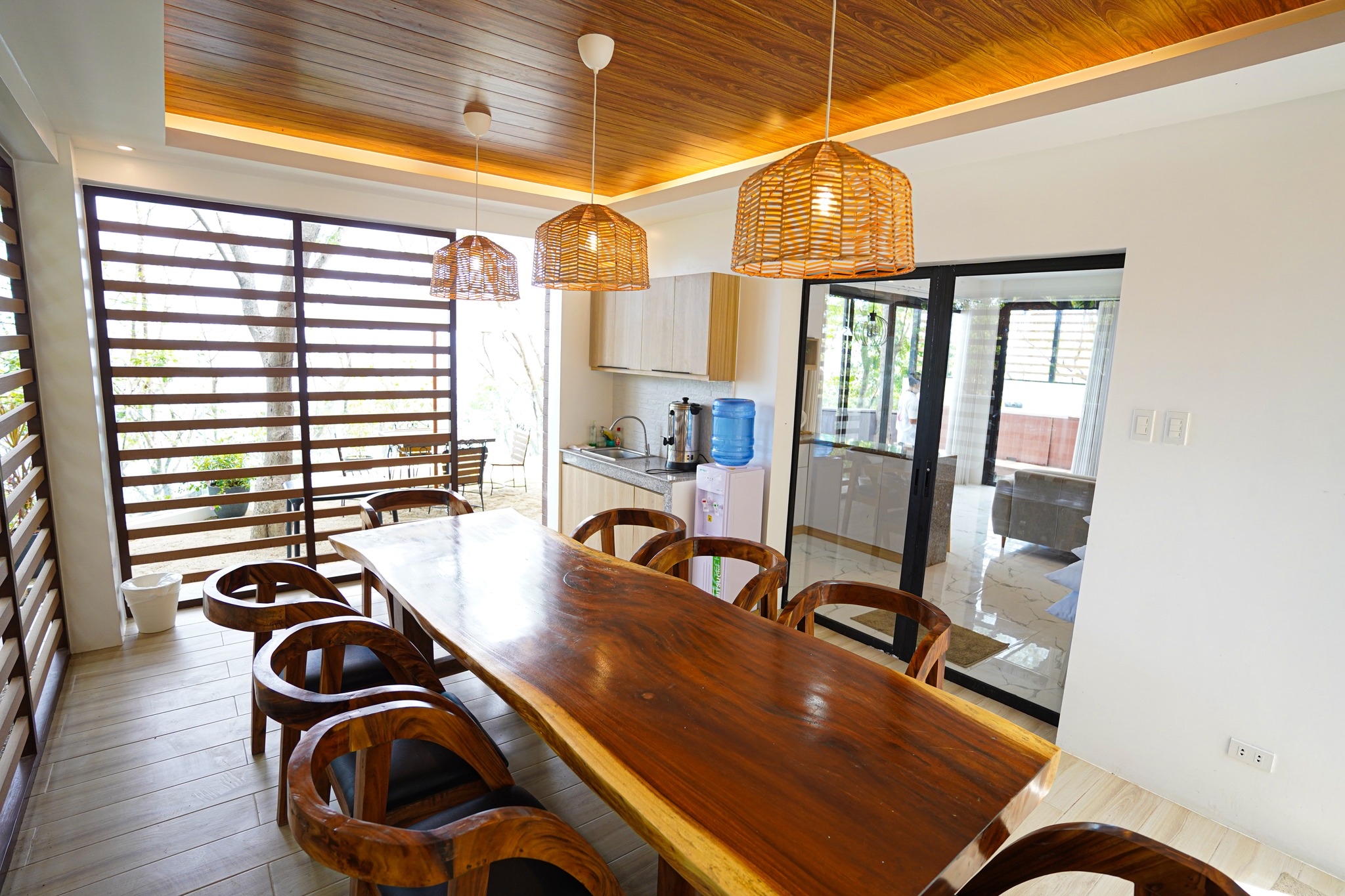 Private Villa dining area